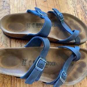Blue Birkenstock Mayari Women's Sandals 39